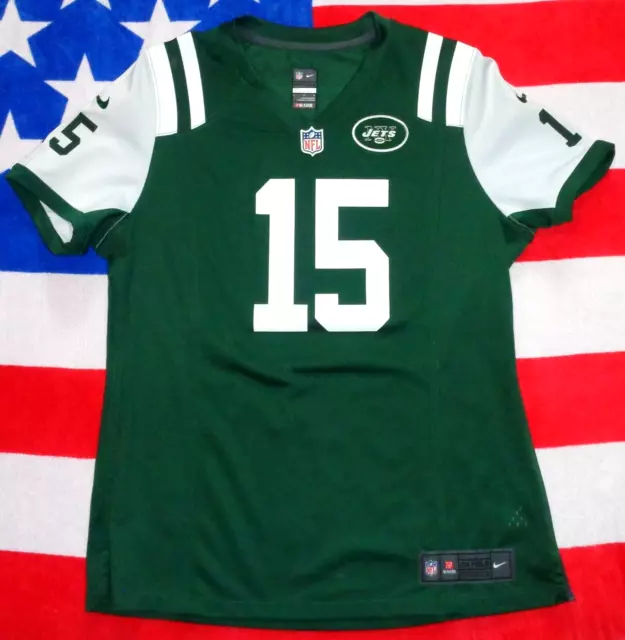 🏈New York Jets🏈Nike🏈Womens Official NFL Football Jersey Shirt🏈Large🏈01🏈