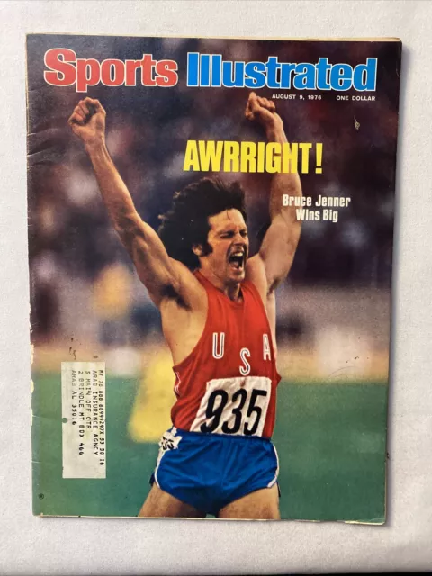 1976 Août 9, SPORTS Illustrée Revue, The Jeux Olympiques Bruce Jenner (CP265)