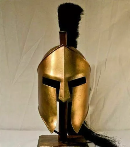 300 Spartan Helmet King Leonidas Movie Replica Helmet Medieval Helmet With Stan