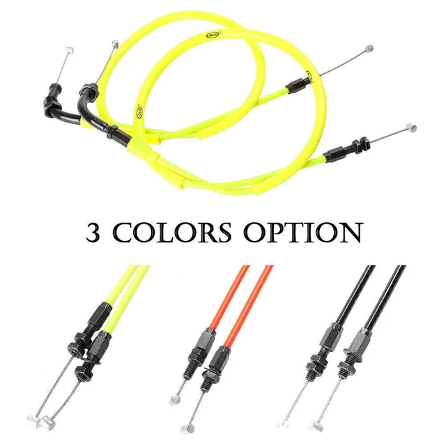 Throttle Cables Wire Line For Honda CBR600RR 2007-2012 2008 2009 2010 Motorcycle