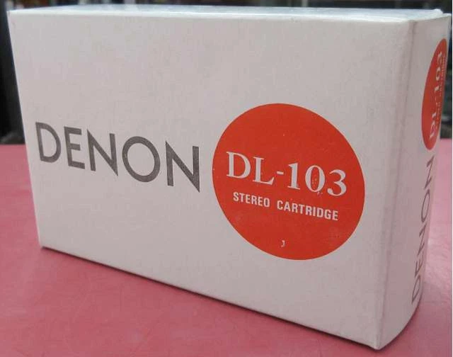 Denon DL-103 Low Output MC Stereo Cartridge, Made in Japan Brand new