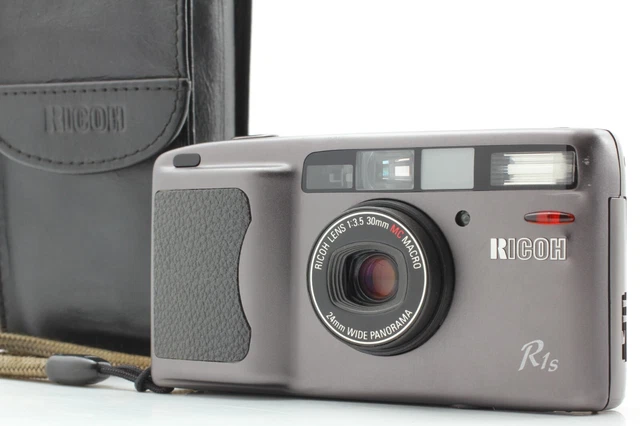 Read![ Near MINT in Case] Ricoh R1s Point & Shoot 35mm Film Camera From JAPAN