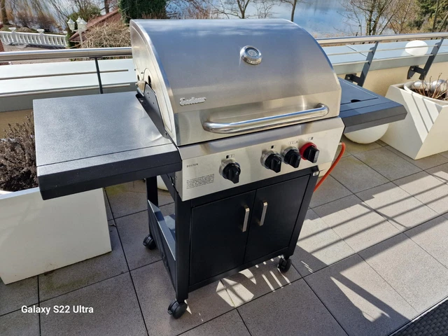 Enders Boston Gasgrill Edelstahl/ Schwarz