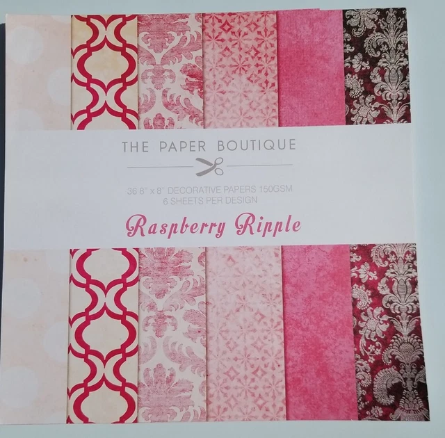 Three 8" x 8" The Paper Boutique Paper Pads.
