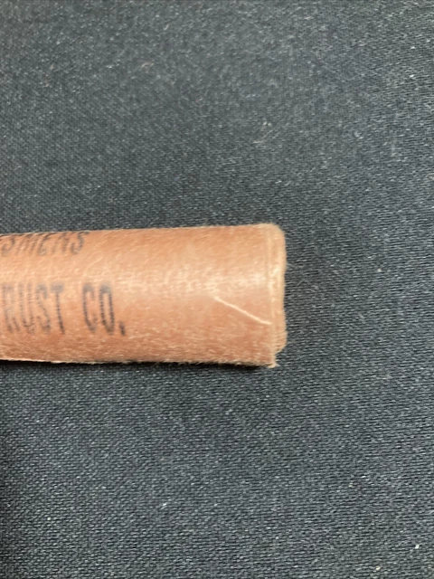 1957-P Obw Lincoln Wheat 50 Cents Penny Roll Bu Uncirculated Read Desc #C2855 2