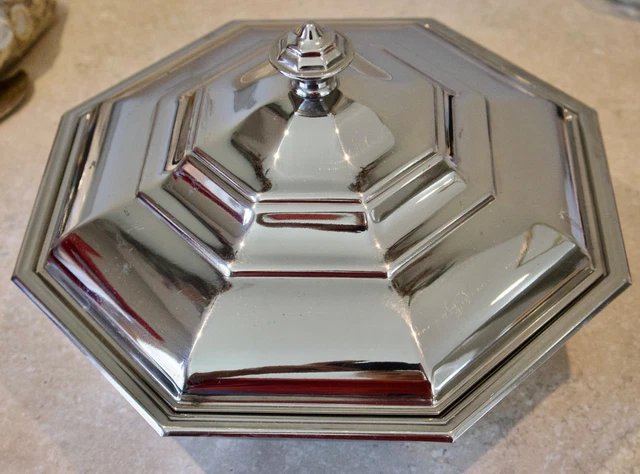 Plat Long En Inox Jean Couzon - 33cm X 22.5cm - Plat à Poisson Argenté