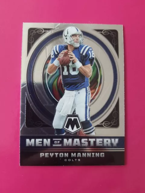 2022 Panini Mosaic Men Of Mastery MM-16 Peyton Manning Indianapolis Colts