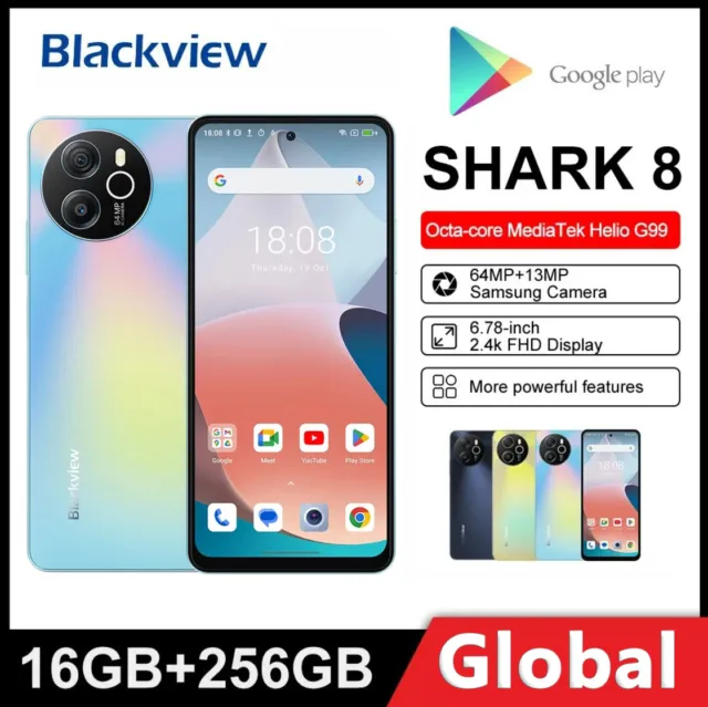 Blackview Bv9300 Pro Teléfono Móvil Dual Sim 24gb/256gb 15080mah 64mp  Android 13 Smartphone