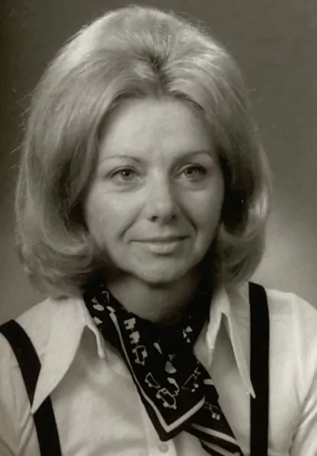 Portrait blonde Frau 60er Jahre - Mode - Original Foto
