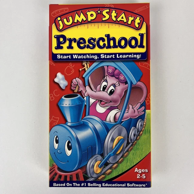 JUMP START PRESCHOOL 1999 VHS Tape Ages 25 20.00 PicClick