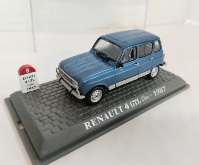 Renault 4 Gtl Clan 1987 1/43 Universal Hobbies Nuevo Caja Vitrina