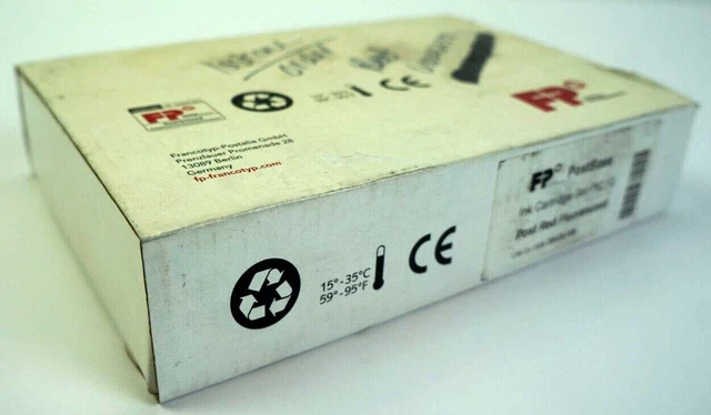FP Supplies Postbase PIC10 Fluorescent Post Red Ink Cartridge Set