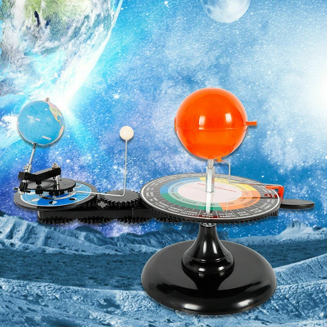 SOLAR SYSTEM ORBIT Sun Earth Moon Orbital Model Science Toy