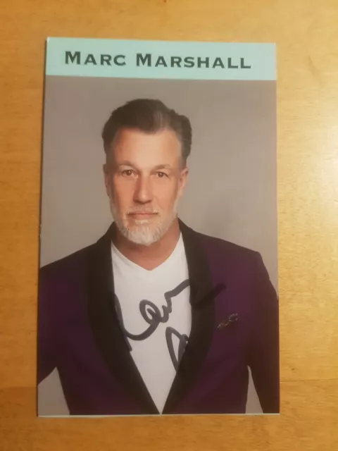 *Neu* Autogrammkarte von Marc Marshall