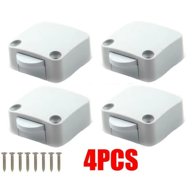 4pcs Pantry Switch For-Cupboard Cabinet Door Light Closet Electrical Tobin     .