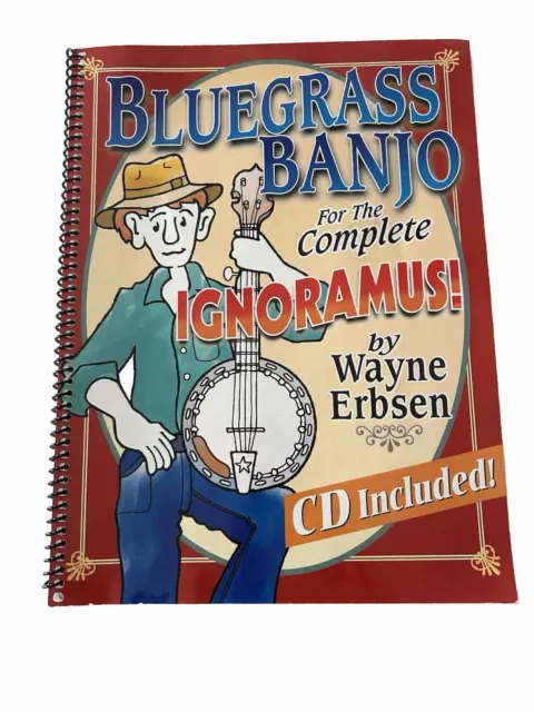 Bluegrass Banjo for the Complete Ignoramus (Book & CD set) - Spiral-bound - GOOD