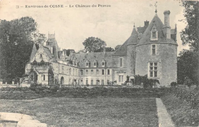 Environs de COSNE - Le château du Pezeau