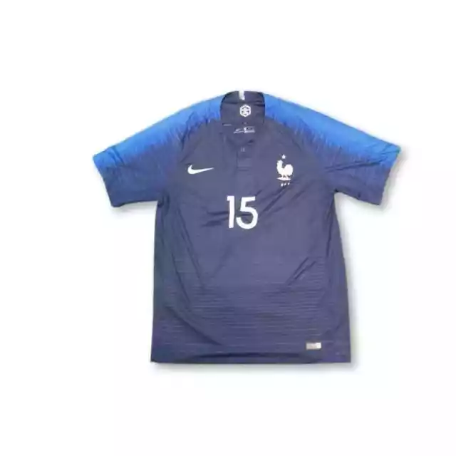 Maillot de foot rétro domicile Equipe de France N°15 RABIOT 2017-2018