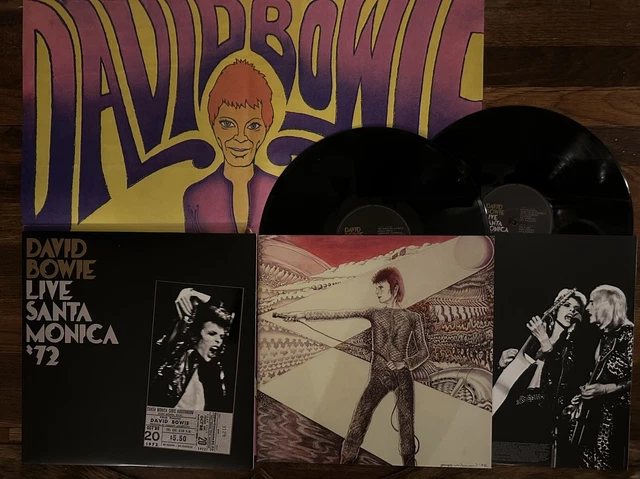 DAVID BOWIE LIVE IN SANTA MONICA 72 VINYLE Record Lp neuf Velvet ...