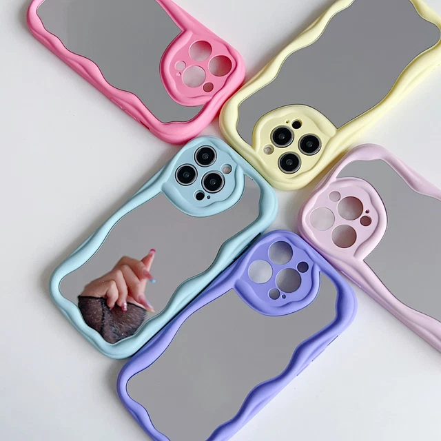 For VIVO New 3D Cream Makeup Mirror Hot Fashion Women Girl Soft Phone Case Cover