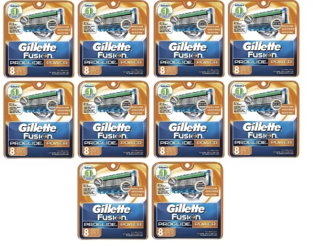 Gillette Fusion 5 Proglide Power Razor Blades Flexball Shaver Refills Cartridges
