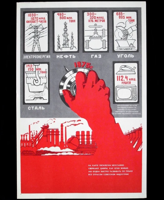 ORIGINAL POSTER SOVIET Union Russia Moscow Propaganda Political Satire ...