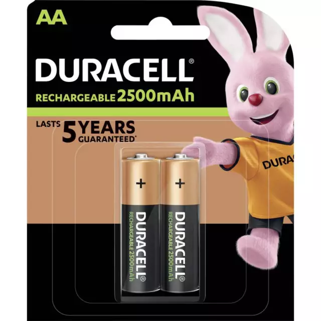 Pile Rechargeable Duracell AAA Accu 750Mah 1.2V LR6 HR6 DC1500 Lot x8