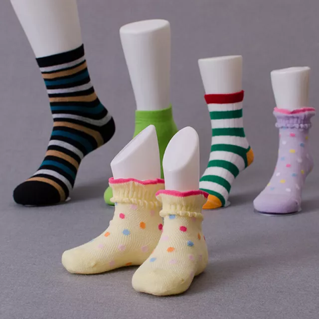 1pcs Hard Plastic Child Mannequin Foot Model Tools for Shoes Sock Display B- q-2