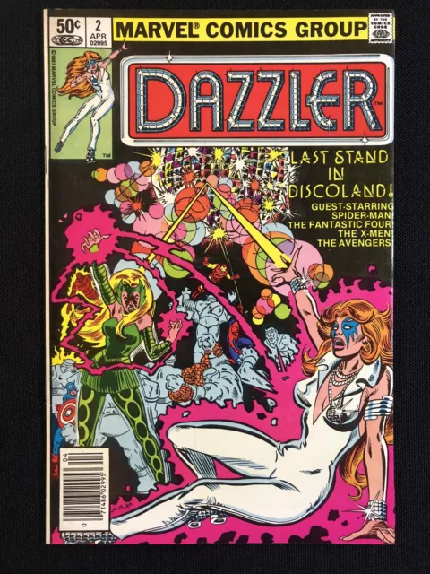 Dazzler #2 X-Men Avengers Spider-Man & Fantastic Four App Marvel 1981 NM-