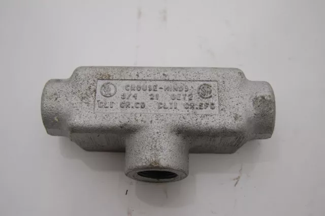 Crouse Hinds OET2 Conduit Outlet Box Explosion Proof 3/4"