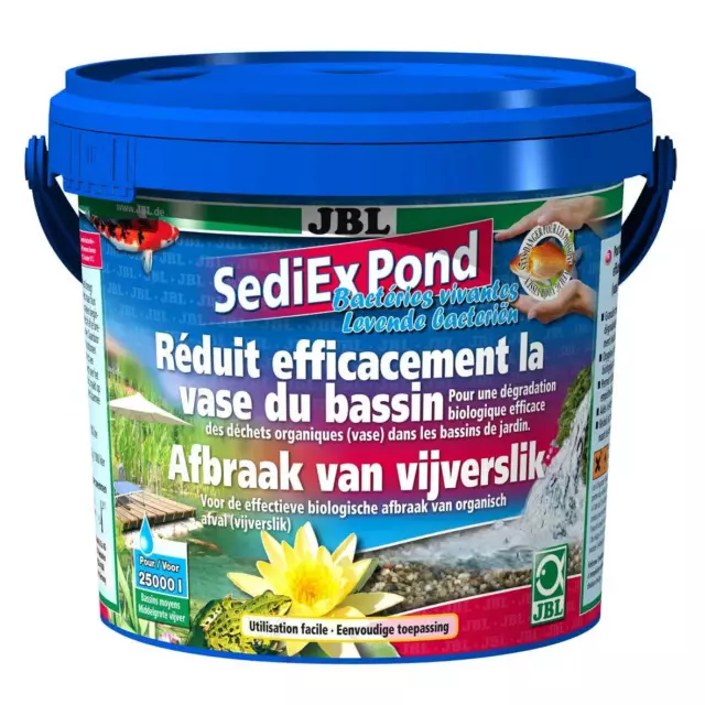 JBL Sediex Pond 2,5 KG Étang Algues Vase De L'Etang Minéralisation