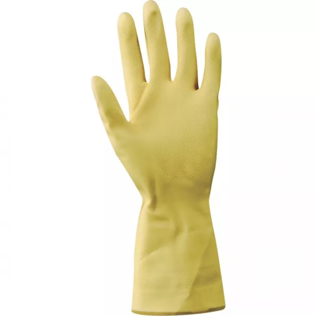 Guantes Multiuso Látex Casera Tg. S-M-L Limpieza Casa Baño Platos