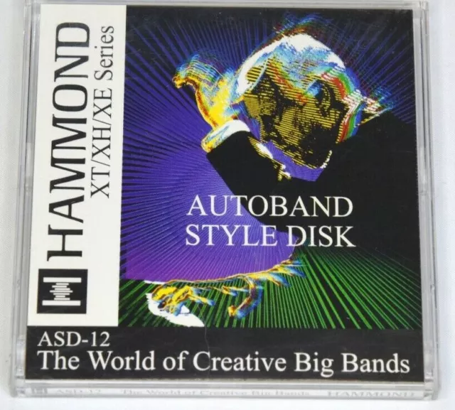 Hammond Organ ASD-12 Rhythm Style Floppy Disk for XE1 XE2 XT100 XH200