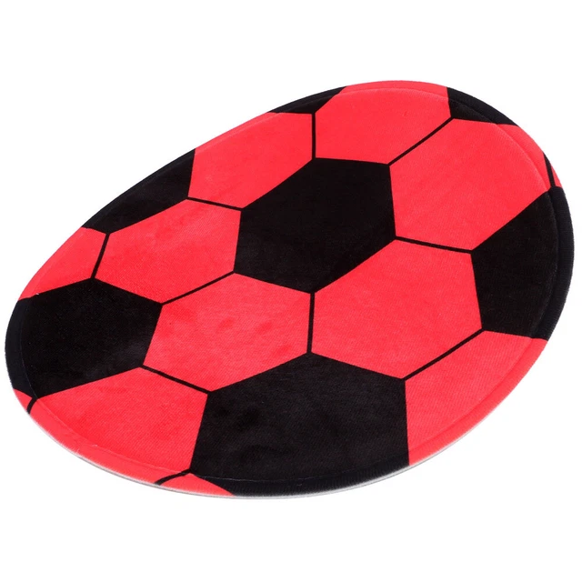 Tappeto da calcio rotondo camera da letto tappeto decorativo hotel pavimento modello calcio pavimento