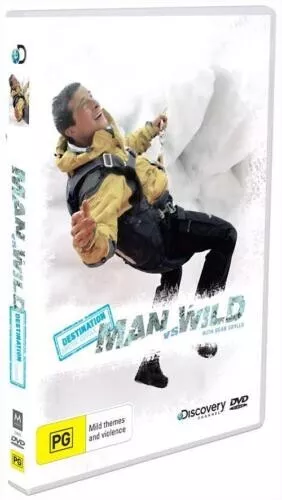 Man Vs Wild: Destination Arctic Circle Dvd Bear Grylls Region 4 Brand New/Sealed