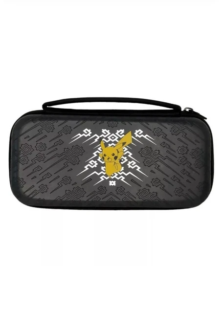 NINTENDO SWITCH DELUXE Carrying Case Pokemon Pikachu Travel Console ...