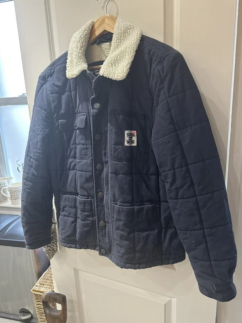 Men's Superdry Double Duck Sherpa Work Jacket - 2XL