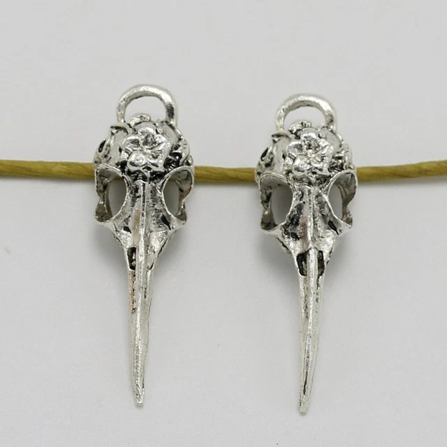 DIY Anhänger Charms 30 Stück Legierung Schädel Anhänger Charms DIY