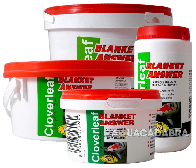 CLOVERLEAF BLANKET ANSWER Clears Blanketweed Treatment Koi Fish Pond All Sizes £10.65 PicClick UK