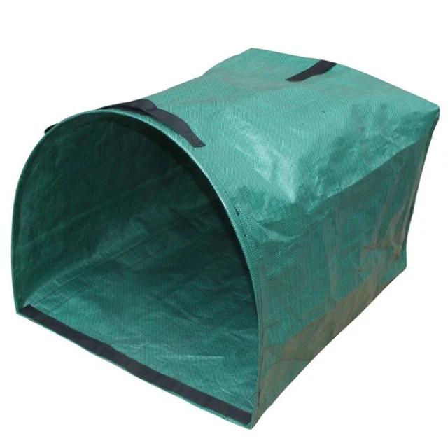 Gartensack eckig Gartenabfallsack Rasen Laub Sack Grünabfalleimer Garten Tasche