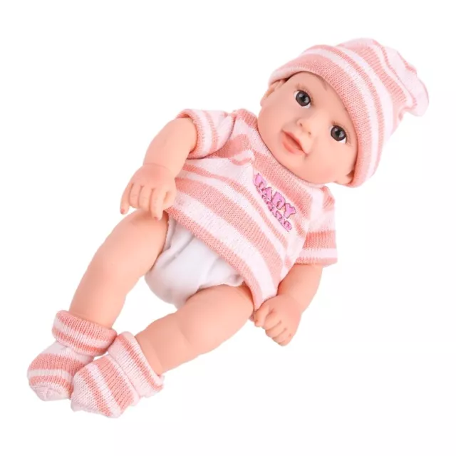 10’’ Caucasian Toddler for Doll for Baby Girls Boys with White Skin that Looks R