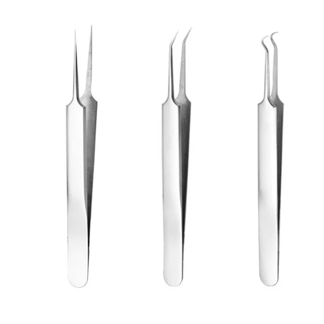 Pimple Tweezers Blackhead Acne Remover Tools Comedone-Clips V5E2
