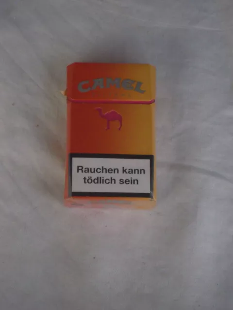 Zigaretten Päckchen Camel Filters SONDEREDITION PAPIER SCHACHTEL LEER 9x5,5x2 cm