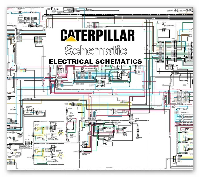 CATERPILLAR 436B BACKHOE Loader Electrical Wiring Diagram Schematic