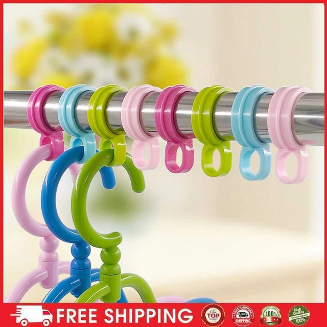 Hebilla multifuncional punto de cruz plástico, color aleatorio (2 pack