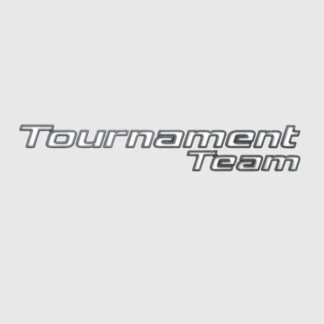 MasterCraft Boat Raised Decal 758477 | Tournament Team