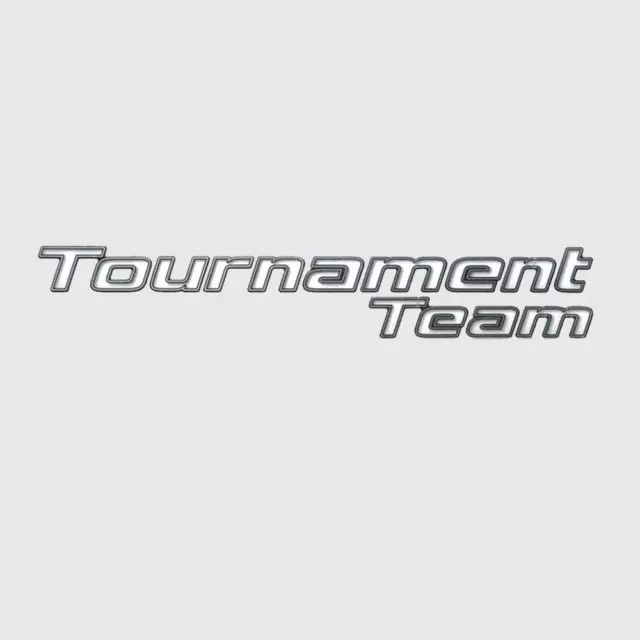 MasterCraft Boat Raised Decal 758477 | Tournament Team