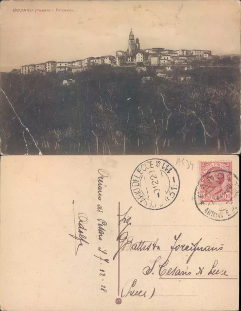 Orciano Anni 20 -Marche(Pu)-Fp/Vg 46723