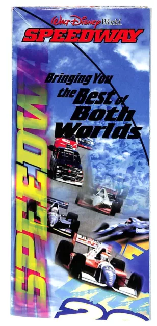 1998 Walt Disney World Speedway Indy 200 Ticket Brochure VGC Scarce 500