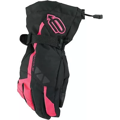 Arctiva Womens Pivot Gloves - Black/Pink- Women's Size 2XL # 3341-0410